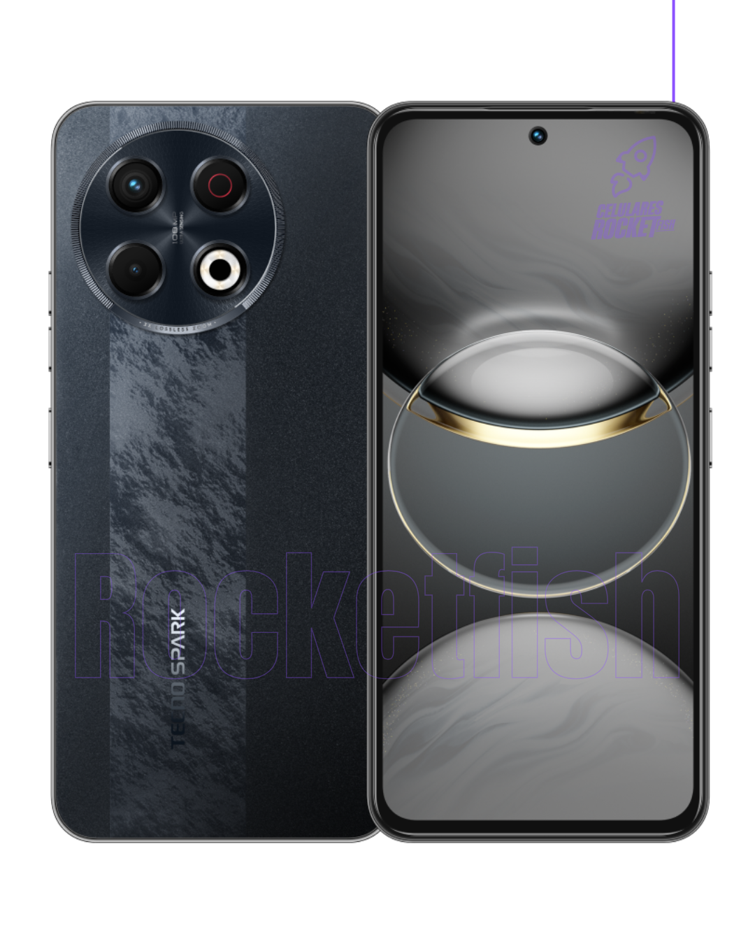 Tecno Spark 30 Pro Edición Obsidian Edge