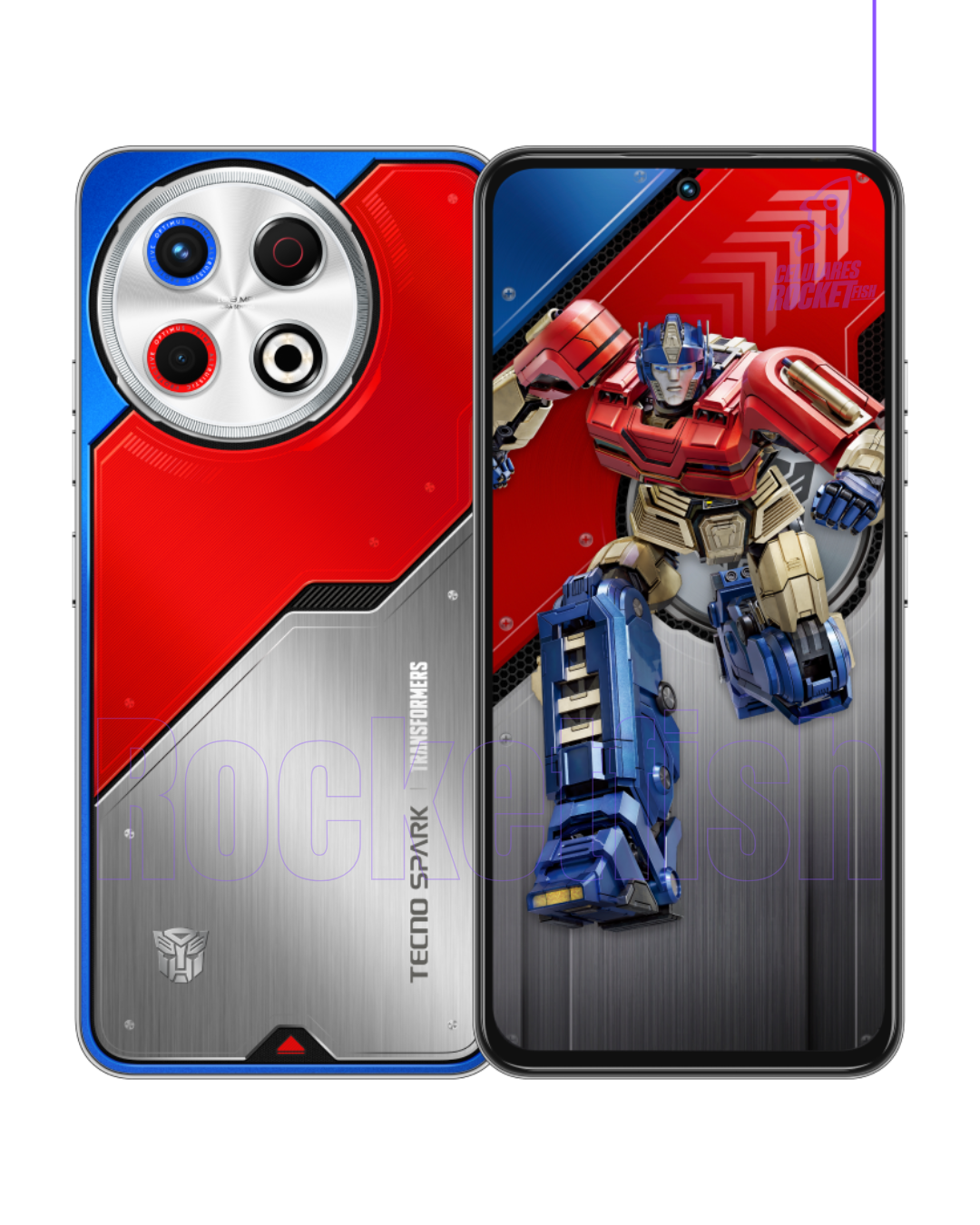 Tecno Spark 30 Pro Edición Transformers